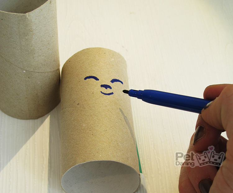 juguete para gatos rollo papel higienico