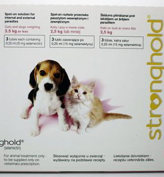 pipeta stronghold perros y gatos