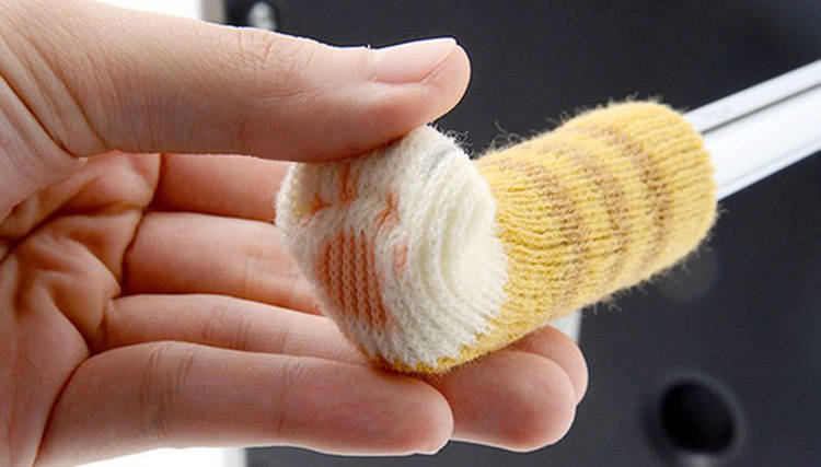 calcetin de gato proteger patas sillas